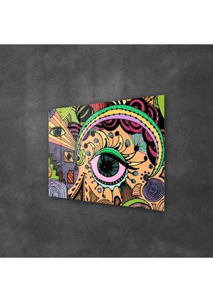 Cam Tablo Pop Art Colour Eye 70X100 cm fiyatları