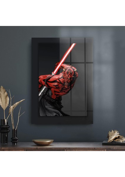 Cam Tablo Star Wars Darth Maul 50X70 cm