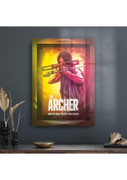 Cam Tablo Walking Dead The Archer 50X70 cm