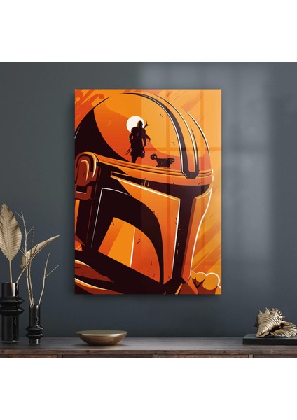 Cam Tablo The Mandalorian Poster 30X40 cm