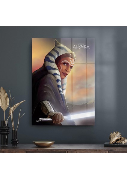 Cam Tablo Star Wars Ahsoka 50X70 cm