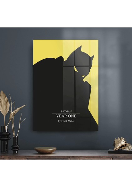 Cam Tablo Batman Year One Poster 30X40 cm