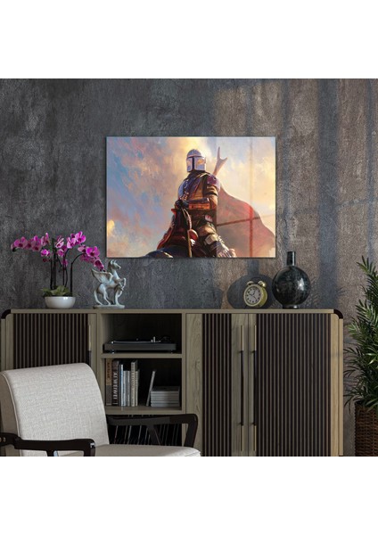 Mandalorian Series Cam Tablo 50X70 cm