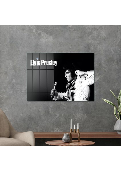 Cam Tablo Elvis King 50X70 cm modelleri