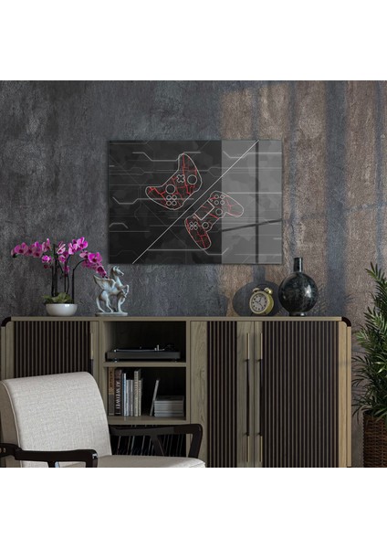 Gamer Game Pad Cam Tablo 50X70 cm