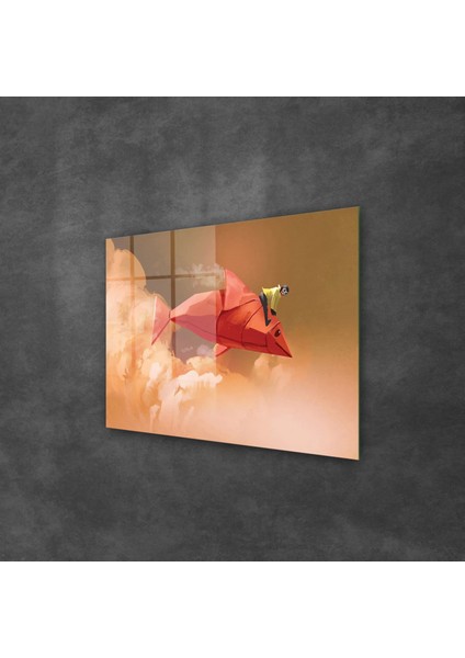 Cam Tablo Flying Dreams 50X70 cm fiyatları