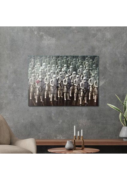 Star Wars Stormtroopers Cam Tablo 50X70 cm