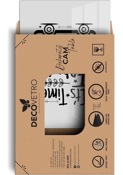 Cam Tablo Do Not Disturb Yazılı 30X40 cm indirimleri