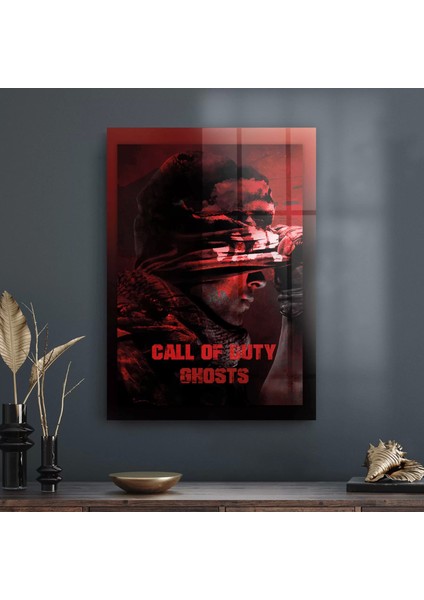 Cam Tablo Call Of Duty 30X40 cm