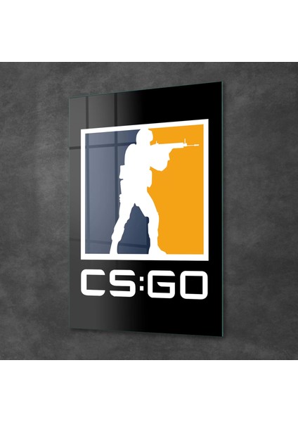 Cam Tablo Cs Go 30X40 cm