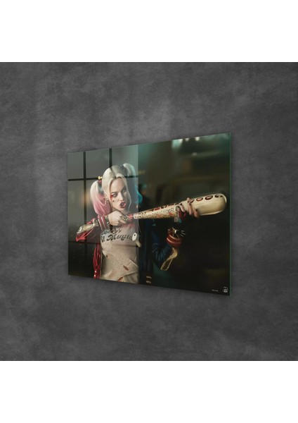 Cam Tablo Harley Quinn Style 50X70 cm