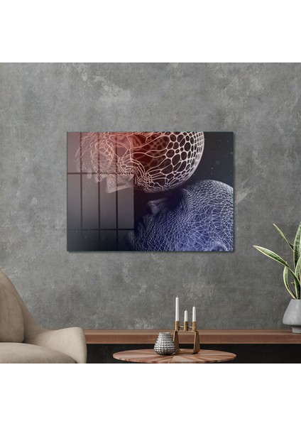 Cam Tablo 3D Humans 50X70 cm modelleri