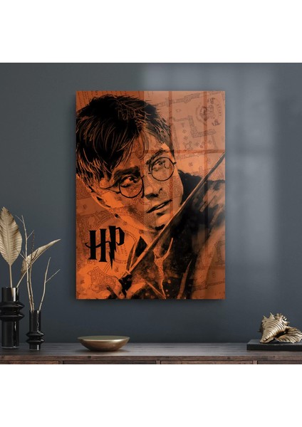 Cam Tablo Harry Potter Poster 50X70 cm