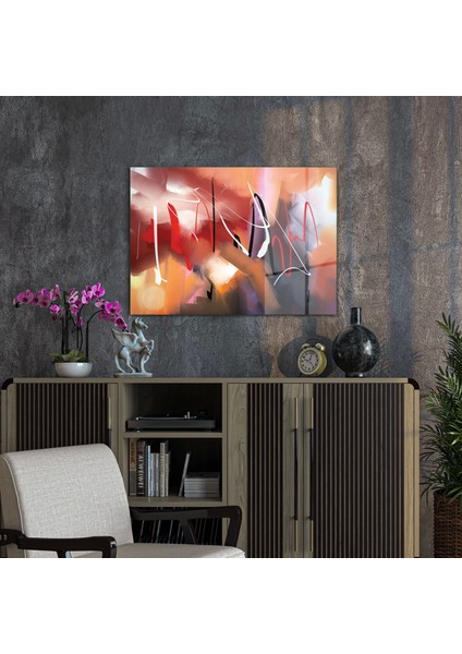 Cam Tablo Abstract Colour Backround 50X70 cm