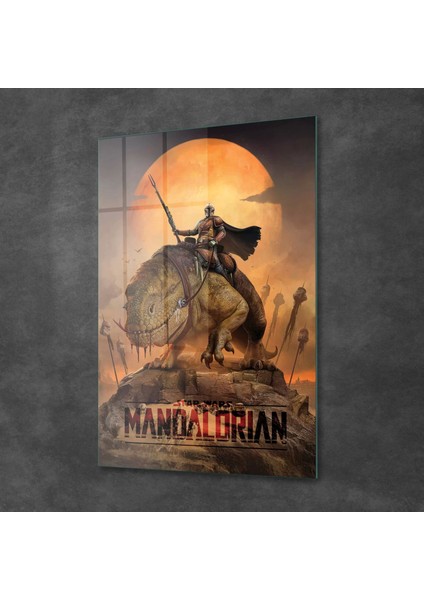 Cam Tablo Star Wars Mandalorian Season 30X40 cm