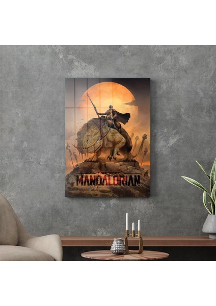 Cam Tablo Star Wars Mandalorian Season 30X40 cm