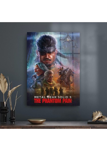 Cam Tablo The Metal Gear Solid 30X40 cm
