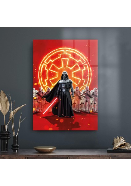 Cam Tablo Star Wars Darth Vader 30X40 cm