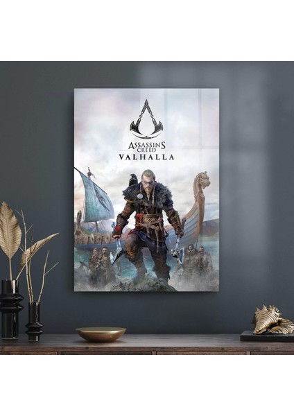 Cam Tablo Assassin's Creed Valhalla 30X40 cm