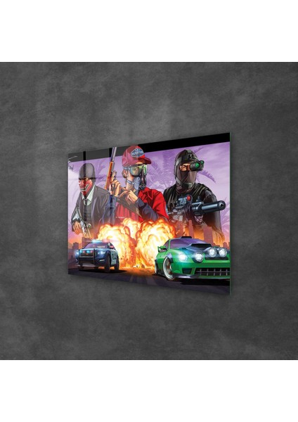 Cam Tablo Gamer Room Backround 30X40 cm fiyatları