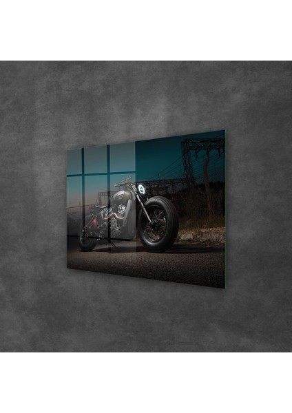 Cam Tablo Indian Motorcycle 30X40 cm fiyatları