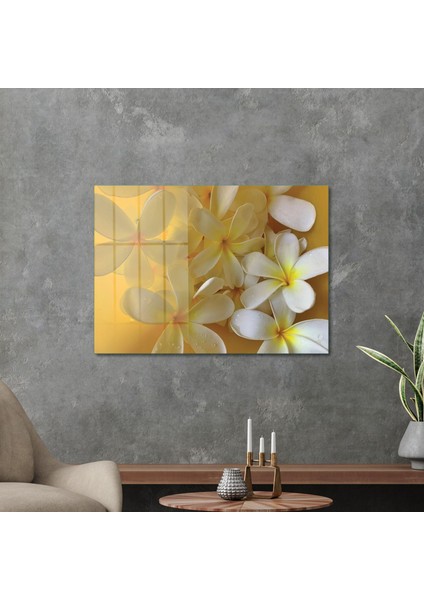 Cam Tablo White Lily Desenli 30X40 cm modelleri