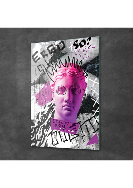 Cam Tablo Modern Pop Art Ergo 30X40 cm