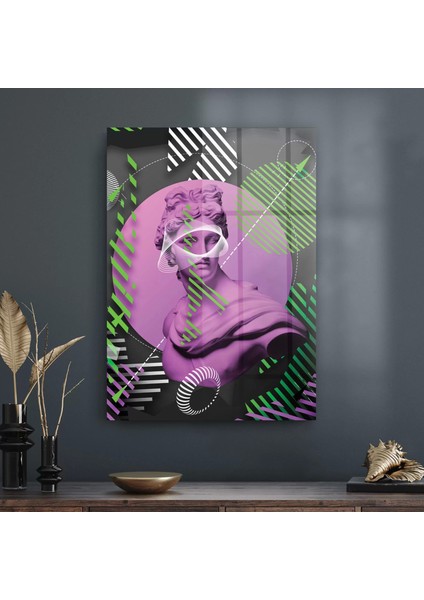 Cam Tablo Modern Pop Art 30X40 cm