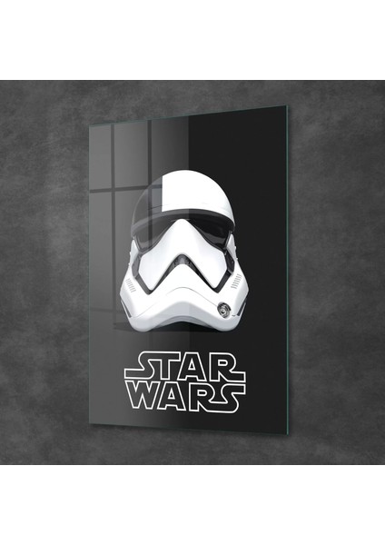Cam Tablo Star Wars Trooper Mask 30X40 cm fiyatları