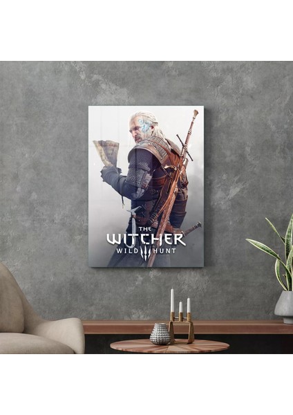 Cam Tablo The Witcher Renkli 70X100 cm