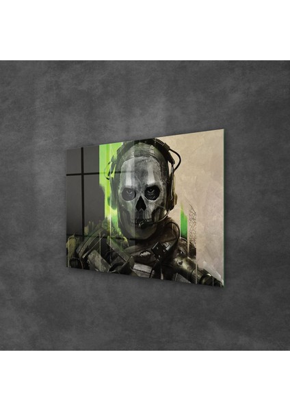 Cam Tablo Gamer Room Ghost 30X40 cm fiyatları