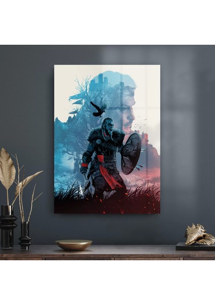 Cam Tablo Assassin's Creed Strike Poster 30X40 cm