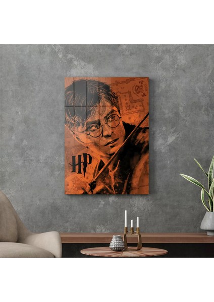 Cam Tablo Harry Potter Poster 30X40 cm modelleri