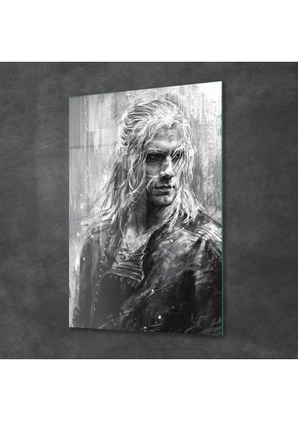 Cam Tablo Witcher Geralt Of Rivia 70X100 cm fiyatları