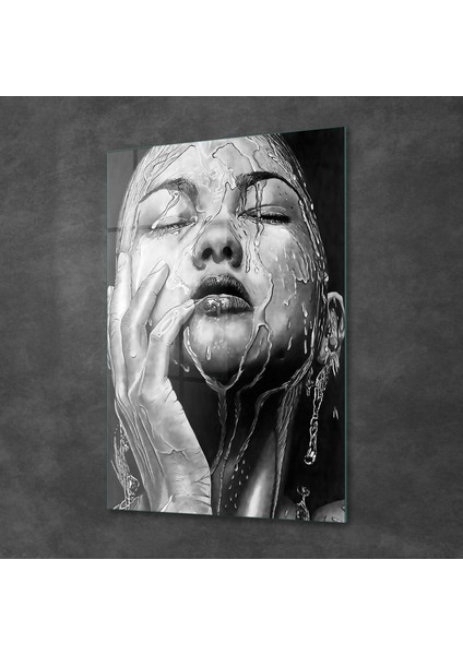 Cam Tablo Black Girl 70X100 cm fiyatları