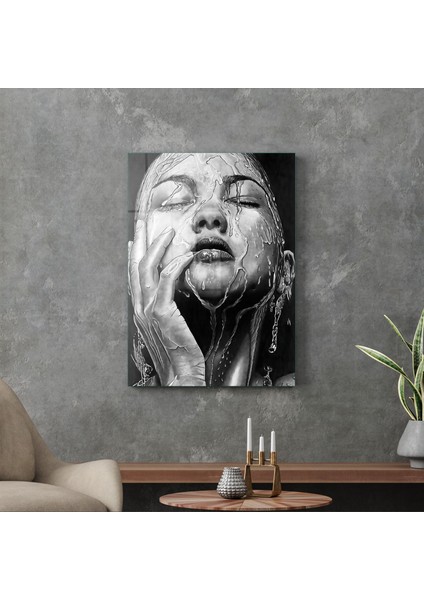 Cam Tablo Black Girl 70X100 cm modelleri