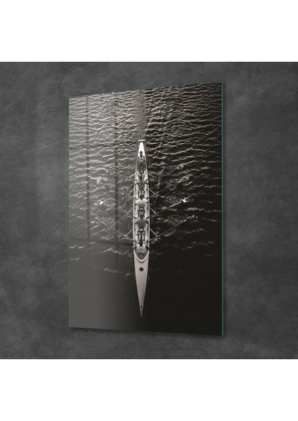 Kürek Yarışı Cam Tablo 70X100 cm fiyatları