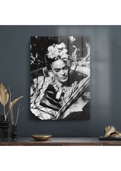 Cam Tablo Frida Kahlo 70X100 cm