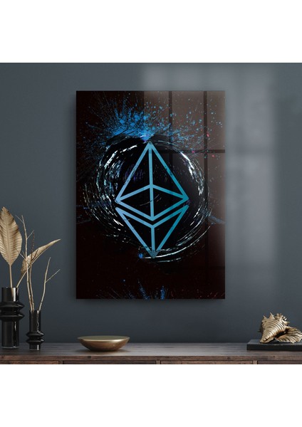 Cam Tablo Ethereum 70X100 cm