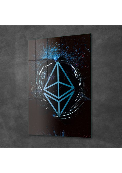 Cam Tablo Ethereum 70X100 cm