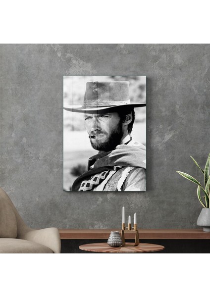 Cam Tablo Clint Eastwood 70X100 cm modelleri