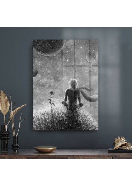 Cam Tablo Yağlı Boya Sanatsal 70X100 cm
