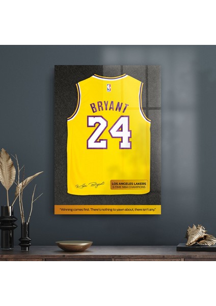Cam Tablo Kobe Byrant Forma 70X100 cm