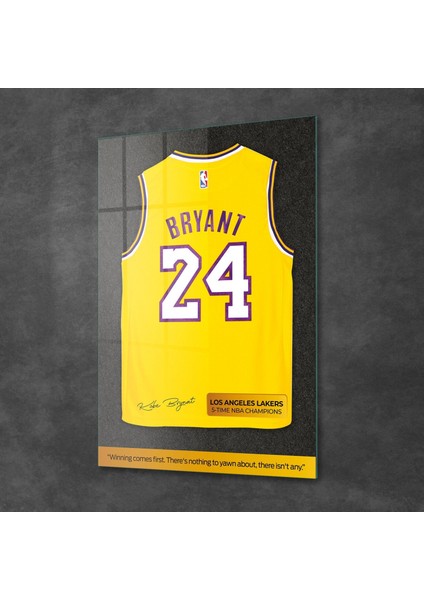 Cam Tablo Kobe Byrant Forma 70X100 cm fiyatları