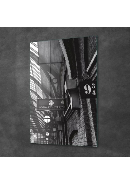 Cam Tablo Harry Potter Hogwarts Express 70X100 cm