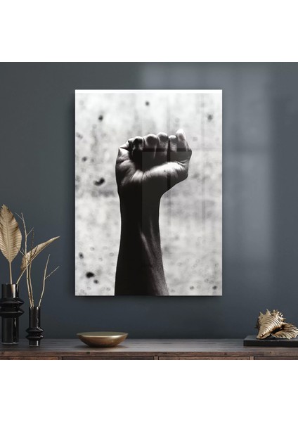 Cam Tablo Black Lives Matter 70X100 cm