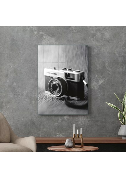 Cam Tablo Vintage Fotoğraf Makinesi 70X100 cm fiyatları
