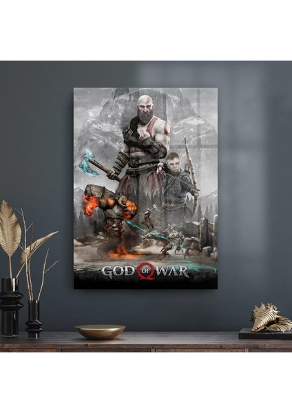 Cam Tablo God Of War Afiş 70X100 cm