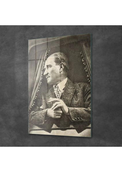 Cam Tablo Atatürk Retro 70X100 cm fiyatları