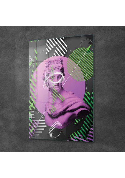 Cam Tablo Modern Pop Art 70X100 cm